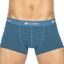 Teamm8 Teal Super Low Stripe Boxer Brief
