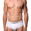 Teamm8 White Classic Brief