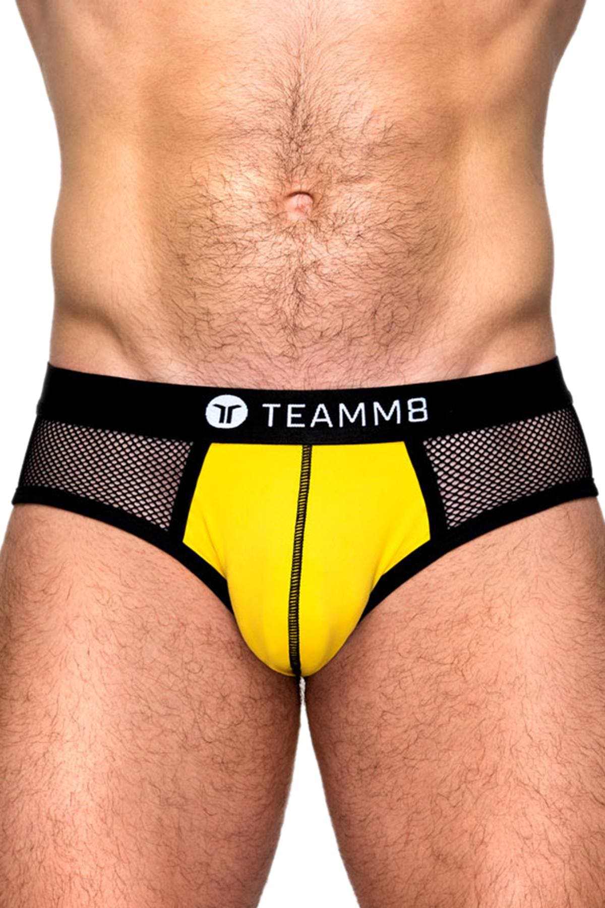 Teamm8 Yellow Score Mesh Brief