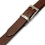 Ted Baker Josef Lizard-embossed Leather Reversible Belt Tan
