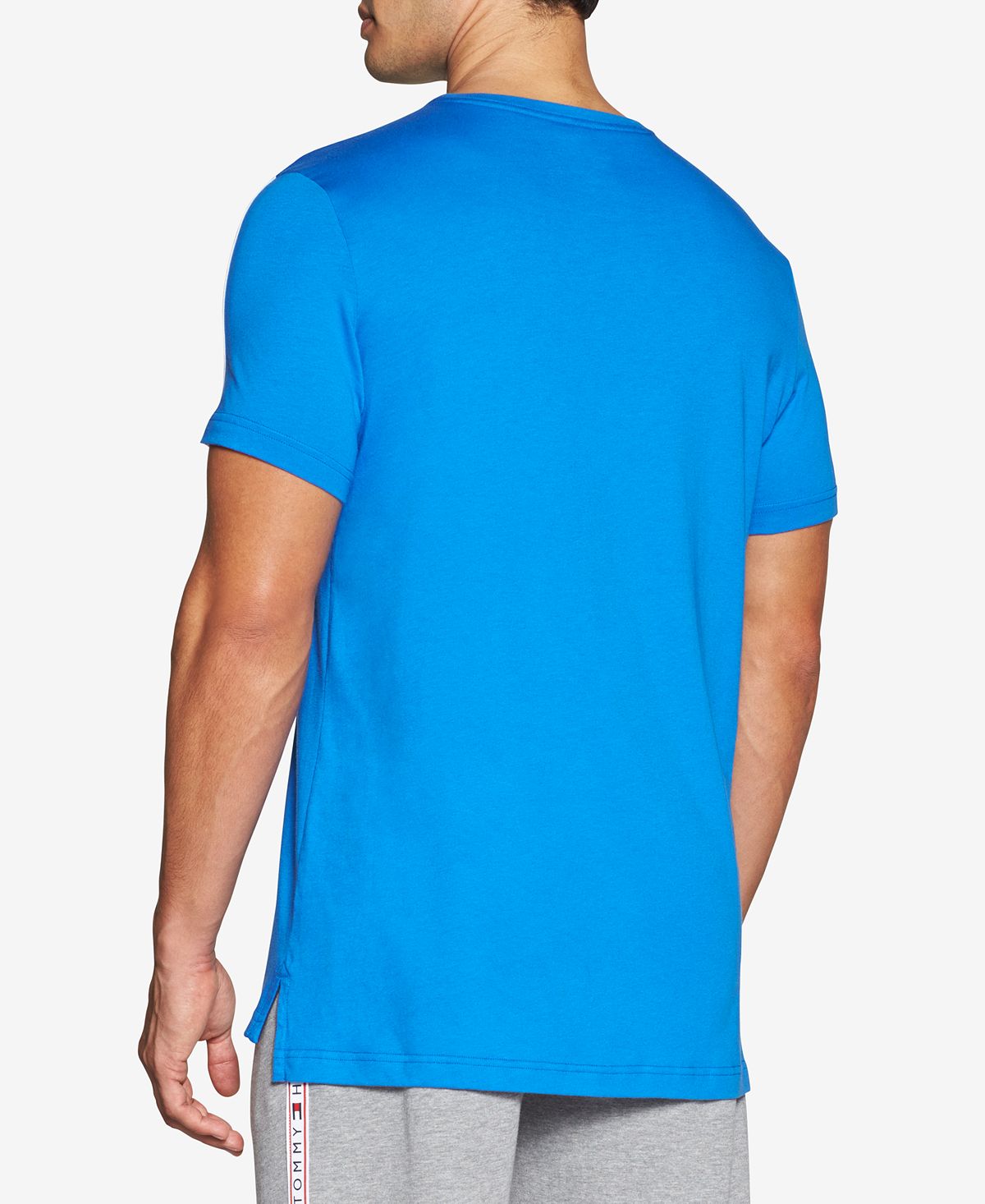 Th Modern Essentials Logo T-shirt Hampton Blue