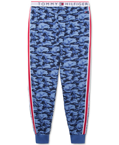 Th Modern Essentials Modern Essentials By Tommy Hilfiger Camo Lounge Jogger Pajama Pants Sapphire