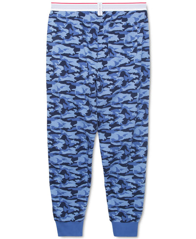 Th Modern Essentials Modern Essentials By Tommy Hilfiger Camo Lounge Jogger Pajama Pants Sapphire