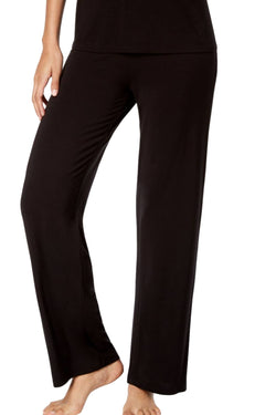 Thalia Sodi Intimates Deep-Black Knit/Lace Pajama Set thumbnail 4