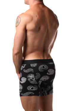 The Bottom Line Paisley Skull Boxer Short thumbnail 2