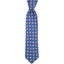 The Men's Store Baroque Medallion Silk Classic Tie Navy