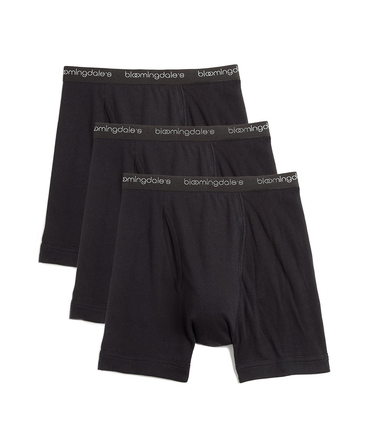 The Men's Store  Boxer Briefs Pack Of 3 Black
