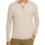 The Men's Store Cashmere Half-zip Sweater Oatmeal