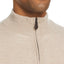 The Men's Store Cashmere Half-zip Sweater Oatmeal