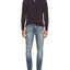 The Men's Store Cashmere Half-zip Sweater Raisin
