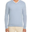 The Men's Store Cashmere V-neck Sweater Light Blue Slate
