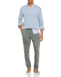 The Men's Store Cashmere V-neck Sweater Light Blue Slate thumbnail 2
