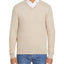 The Men's Store Cashmere V-neck Sweater Oatmeal