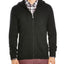 The Men's Store Cashmere Zip Hoodie Sweater Black