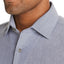 The Men's Store Chambray Classic Fit Shirt Blue