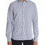 The Men's Store Check-print Classic Fit Shirt Navy
