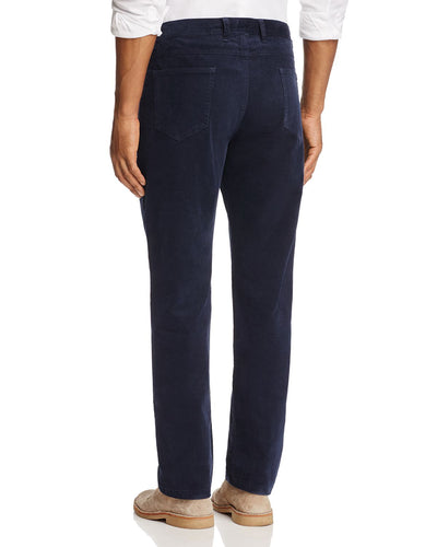 The Men's Store Corduroy Tailored Fit Pants True Navy