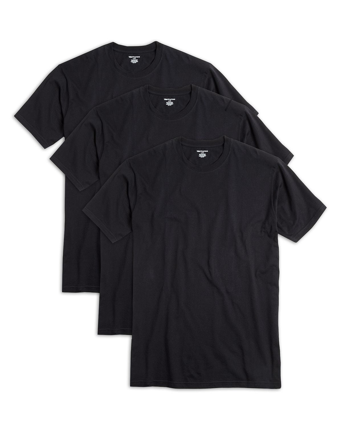 The Men's Store Crewneck Tee Pack Of 3 Black CheapUndies