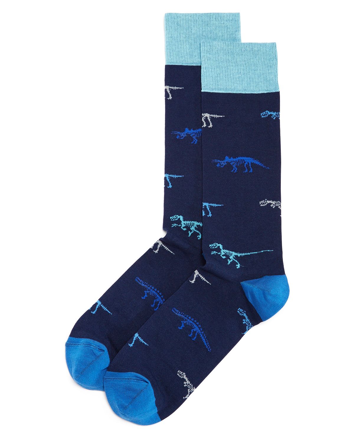 The Men's Store Dinosaur Socks NAVY