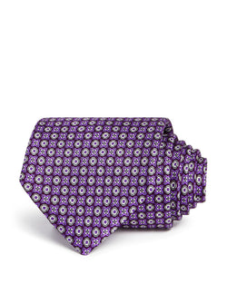 The Men's Store Floret Medallion Classic Tie Lavender thumbnail 1