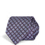 The Men's Store Florette Woven Silk Classic Tie Purple