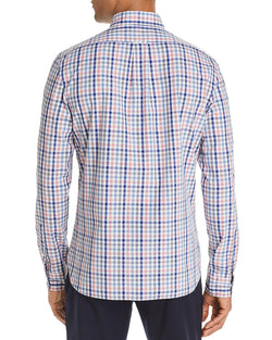 The Men's Store Four-color Check-print Classic Fit Shirt Dusty Rose thumbnail 2
