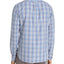 The Men's Store Four-color Check-print Classic Fit Shirt Slate Blue