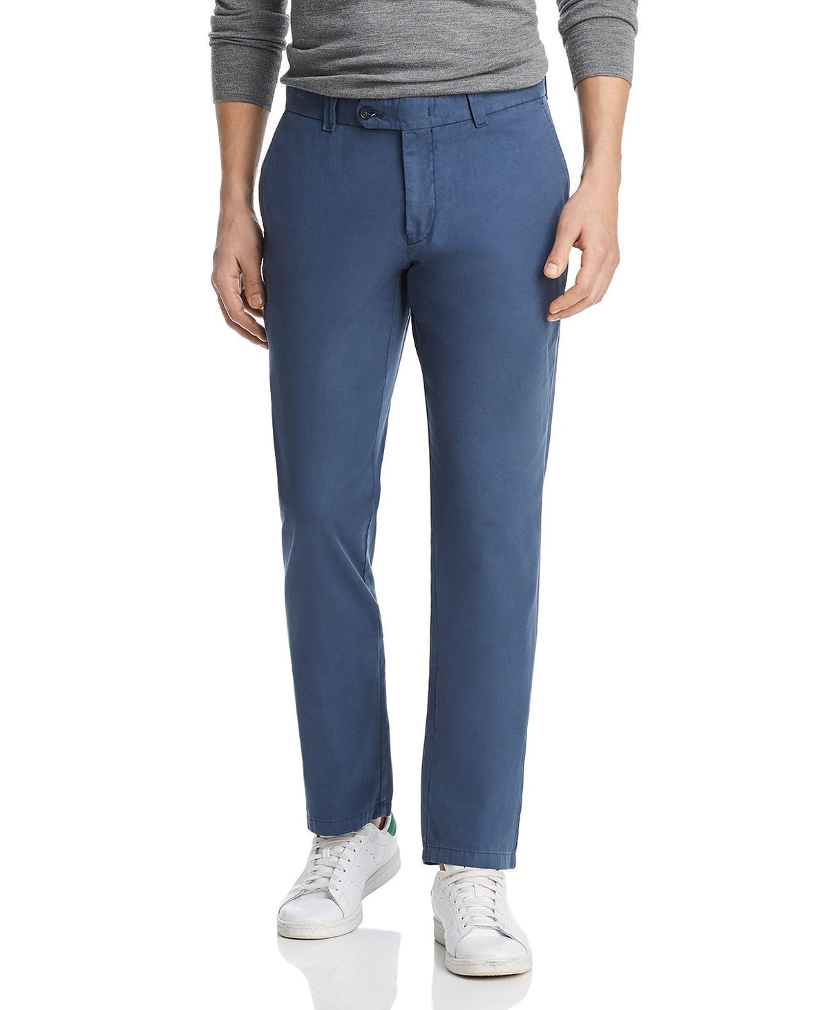The Men's Store Garment Dyed Classic Fit Chino / Navy