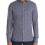 The Men's Store Gingham Classic Fit Shirt Navy