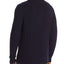 The Men's Store Half-button Cable Sweater Navy Blue