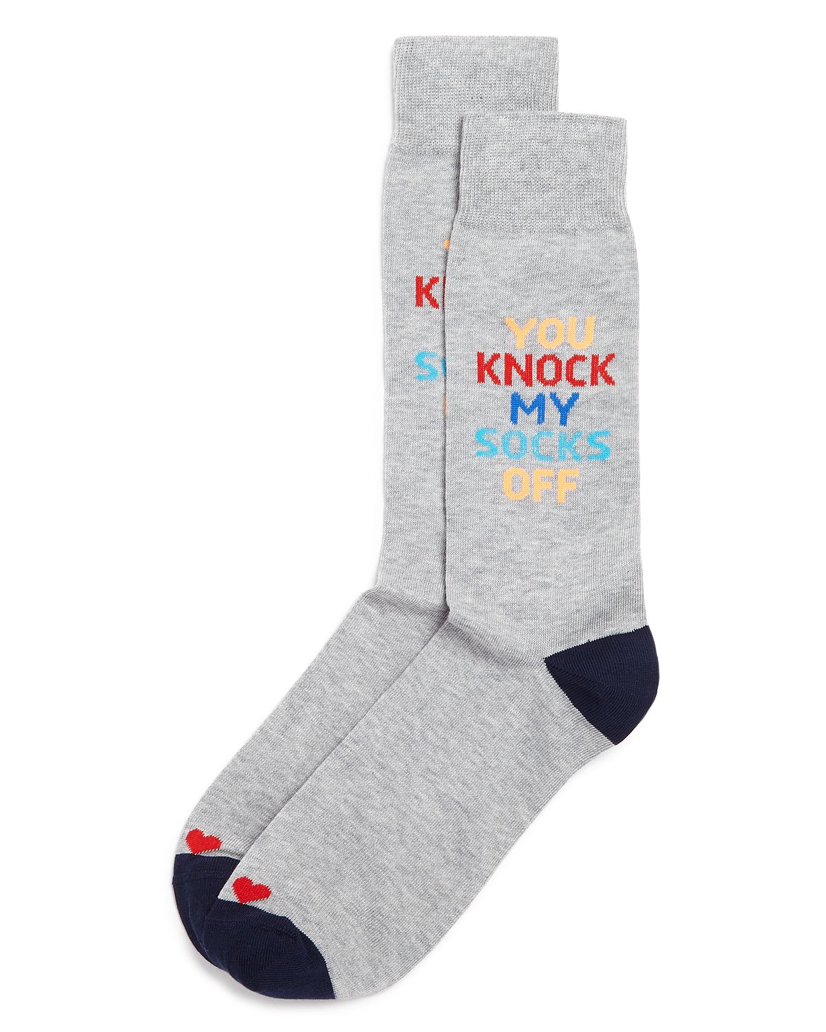 The Men's Store Knock Your Socks Off Socks Gray