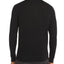 The Men's Store Long-sleeve Knit Classic Fit Polo Shirt Black