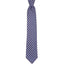 The Men's Store Medallion Woven Silk Classic Tie Navy/Red