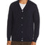 The Men's Store Merino Wool Cardigan Navy