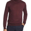 The Men's Store Merino Wool Turtleneck Sweater Raisin