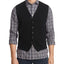The Men's Store Merino Wool Vest Black