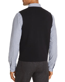 The Men's Store Merino Wool Vest Navy thumbnail 3