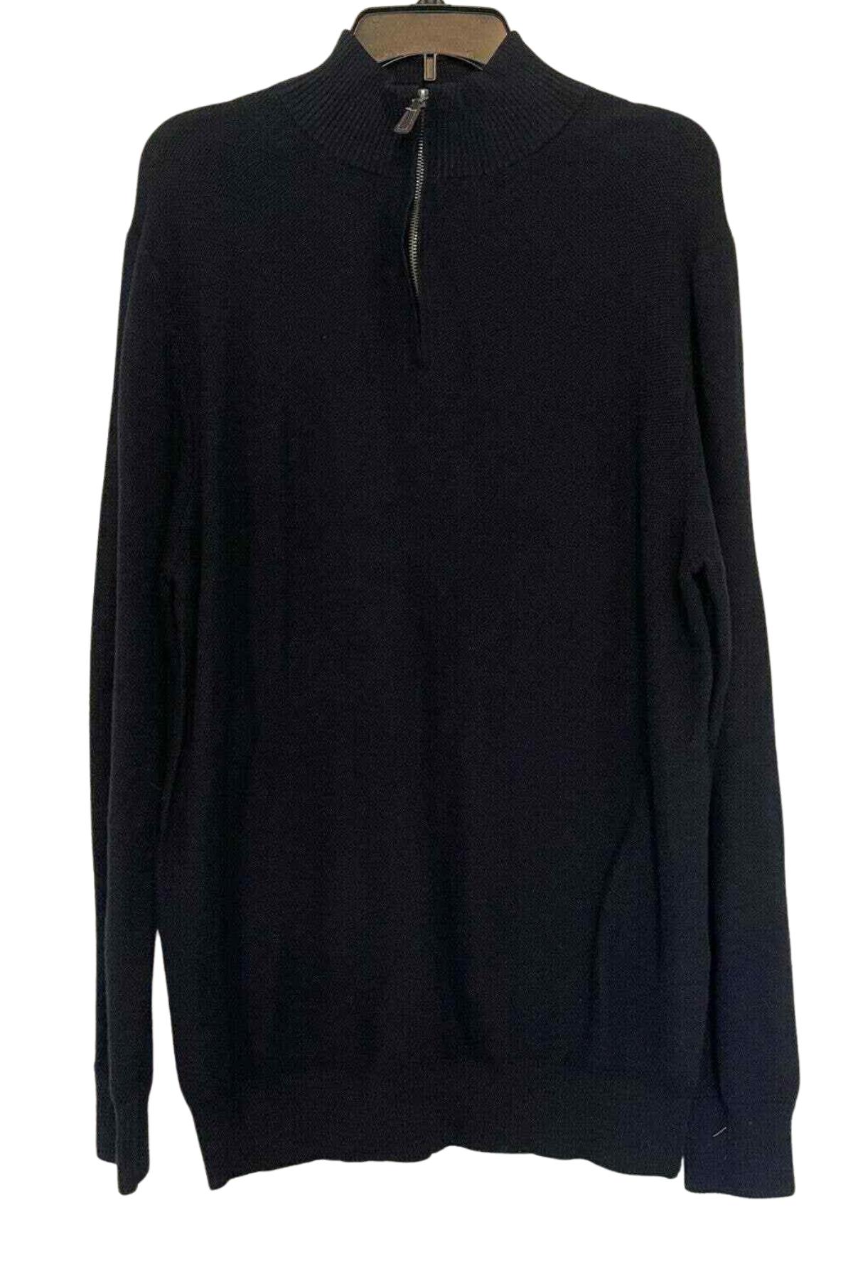 The Men's Store Navy Pullover Sweater