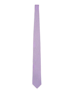 The Men's Store Neat Circles Silk Classic Tie Purple thumbnail 2