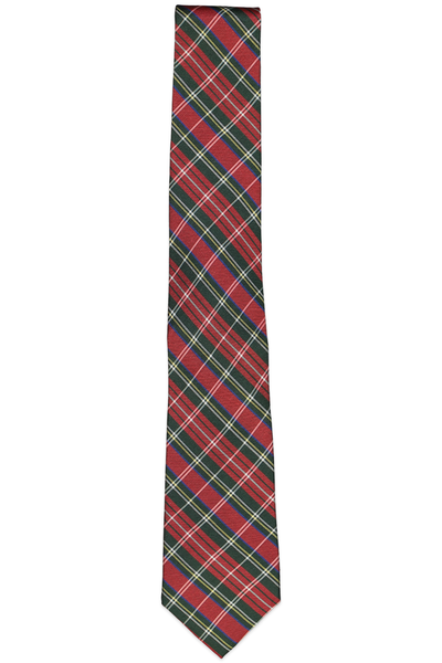 The Men's Store Paisley/floret Neat Burgundy