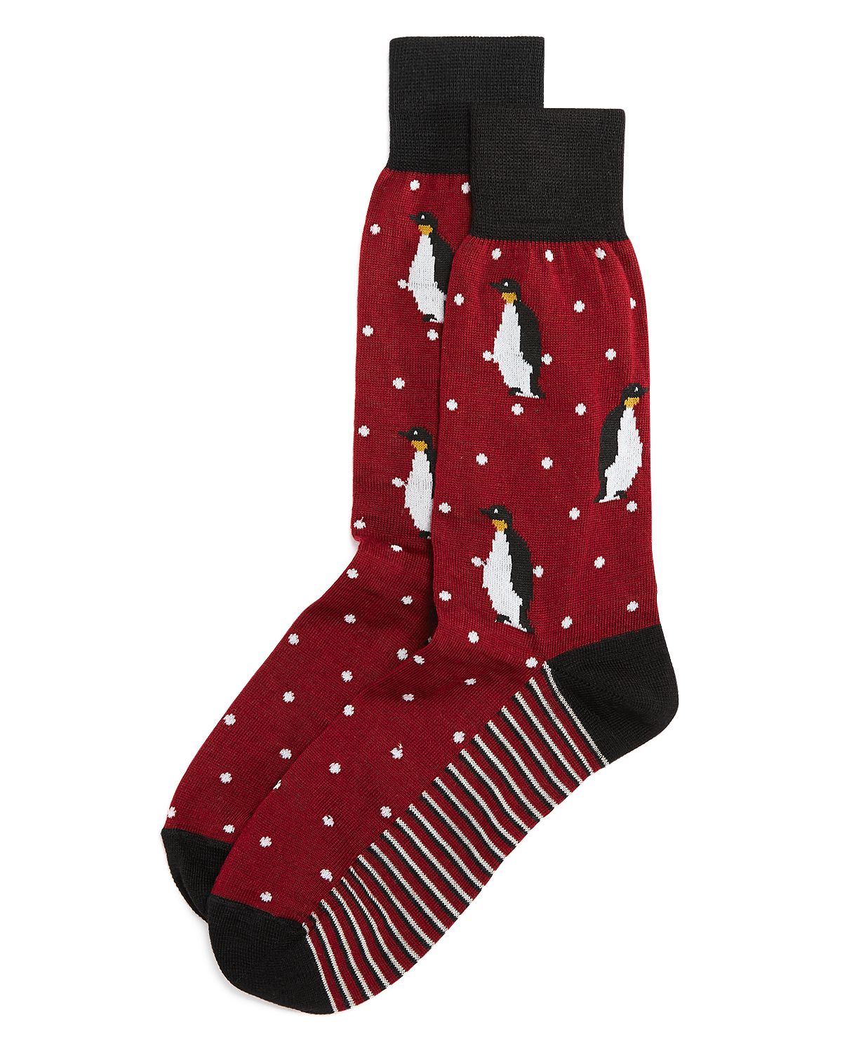 The Men's Store Penguin Socks Black