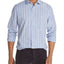 The Men's Store Plaid Classic Fit Shirt Light Blue