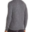 The Men's Store Ribbed Cable-knit Sweater Gray Navy Twist