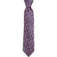 The Men's Store Scattered Floral Silk Classic Tie Navy/Red
