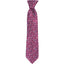 The Men's Store Scattered Floral Silk Classic Tie Plum