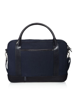 The Men's Store Slim Briefcase Navy thumbnail 3