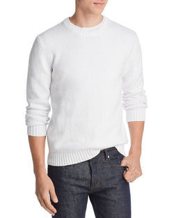 The Men's Store Slub-knit Sweater White thumbnail 1