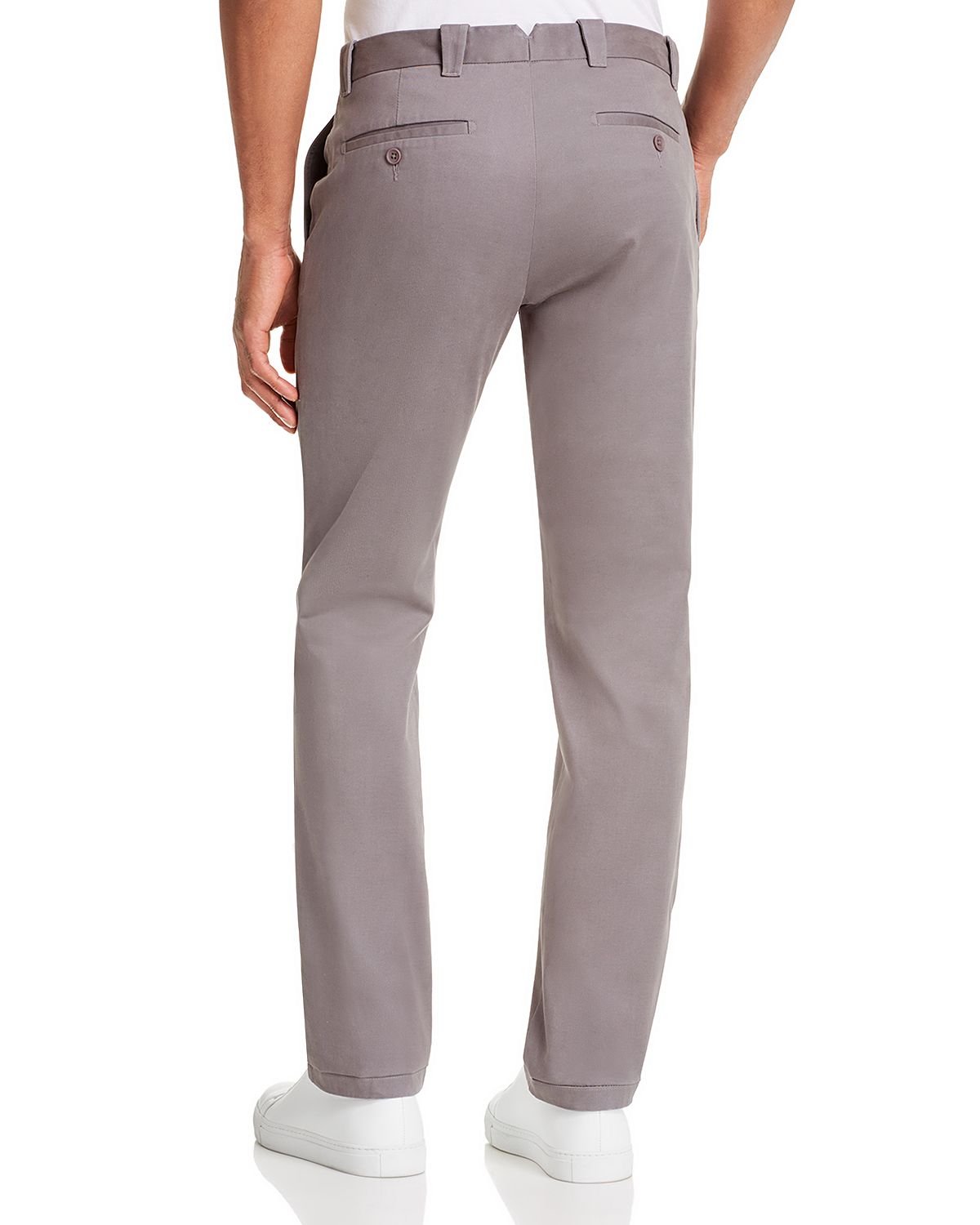The Men's Store Tailored Fit Chinos Granite