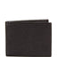 The Men's Store Textured Leather Wallet Brown