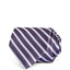 The Men's Store Textured Stripe Silk Classic Tie Lavender
